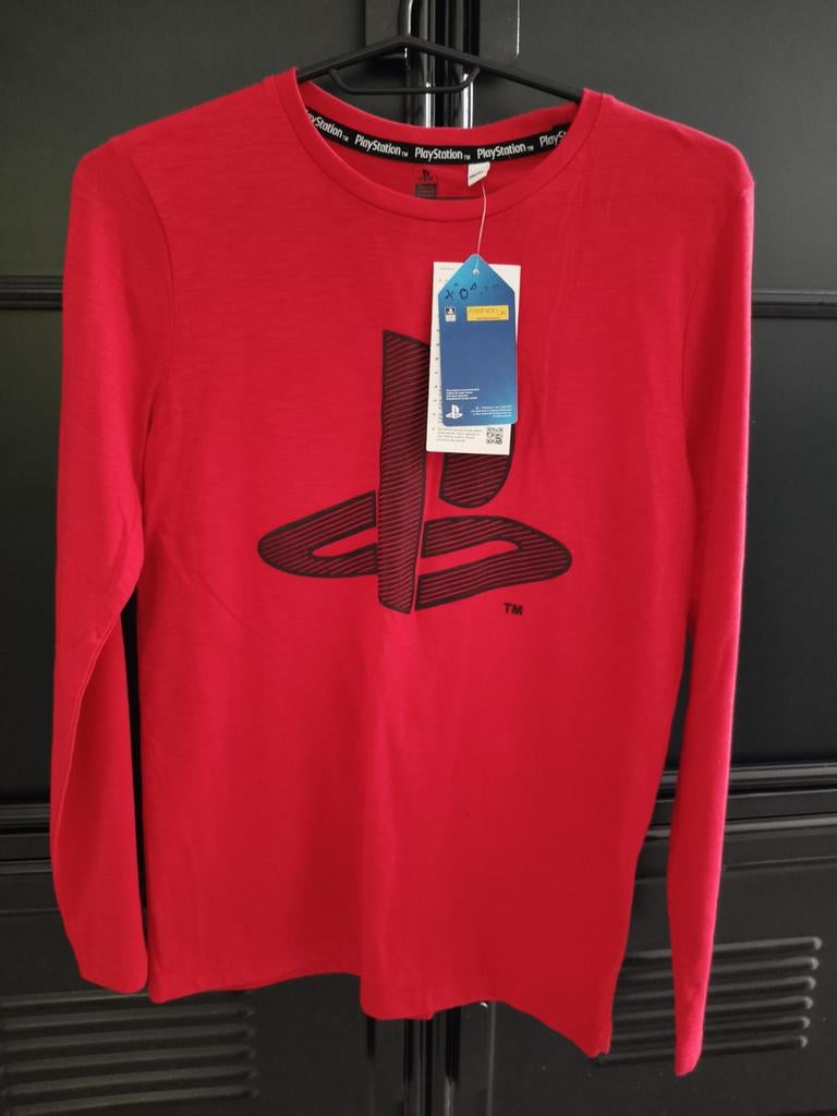 Nieuwe PlayStation longsleeve, Kinderen en Baby's, Kinderkleding | Maat 146, PlayStation, Jongen of Meisje, Nieuw, Ophalen of Verzenden