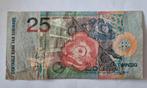 Suriname. 25 gulden.Jaar 2000, Postzegels en Munten, Bankbiljetten | Nederland, Ophalen of Verzenden, 25 gulden, Los biljet