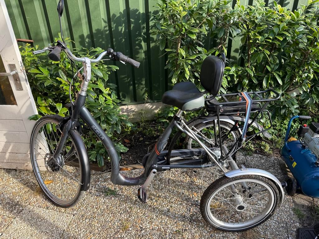 Elektrische stella driewieler, Fietsen en Brommers, Overige merken, Ophalen of Verzenden, Zo goed als nieuw, 47 tot 51 cm