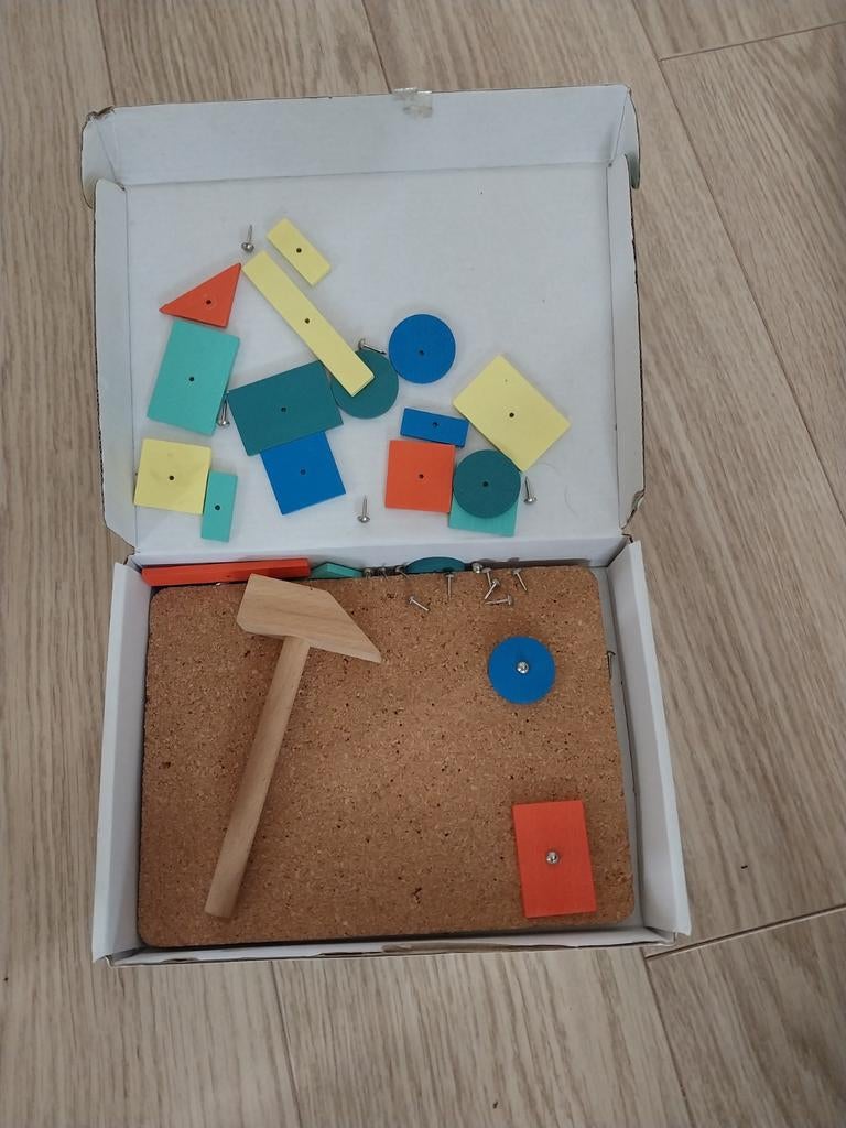 Hema Hamertje Tik Spel - Creatief Bouwen voor Kinderen, Ophalen of Verzenden, Gebruikt, Bouwen