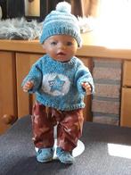 Zelfgemaakte poppenkleertjes voor pop 43 cm., Ophalen of Verzenden, Nieuw, Babypop