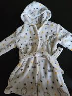 Zacht badjasje met capuchon voor baby's - Konijntjesprint, Kinderen en Baby's, Babykleding | Overige, Ophalen, Zo goed als nieuw