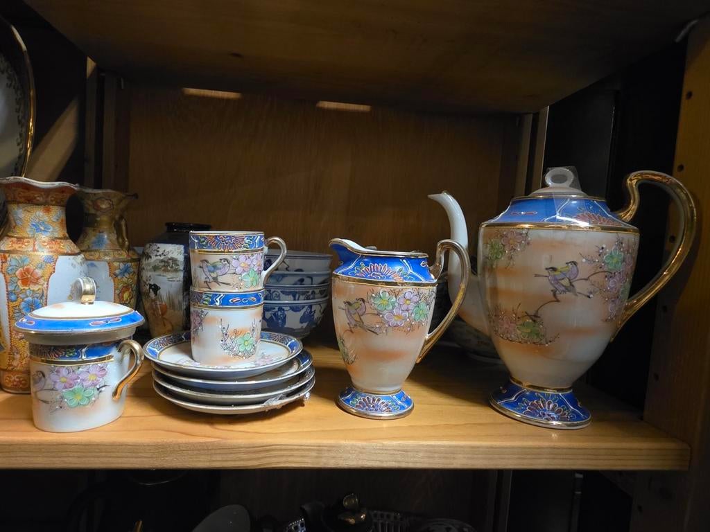 3 Vintage Japanse thee sets, Ophalen of Verzenden