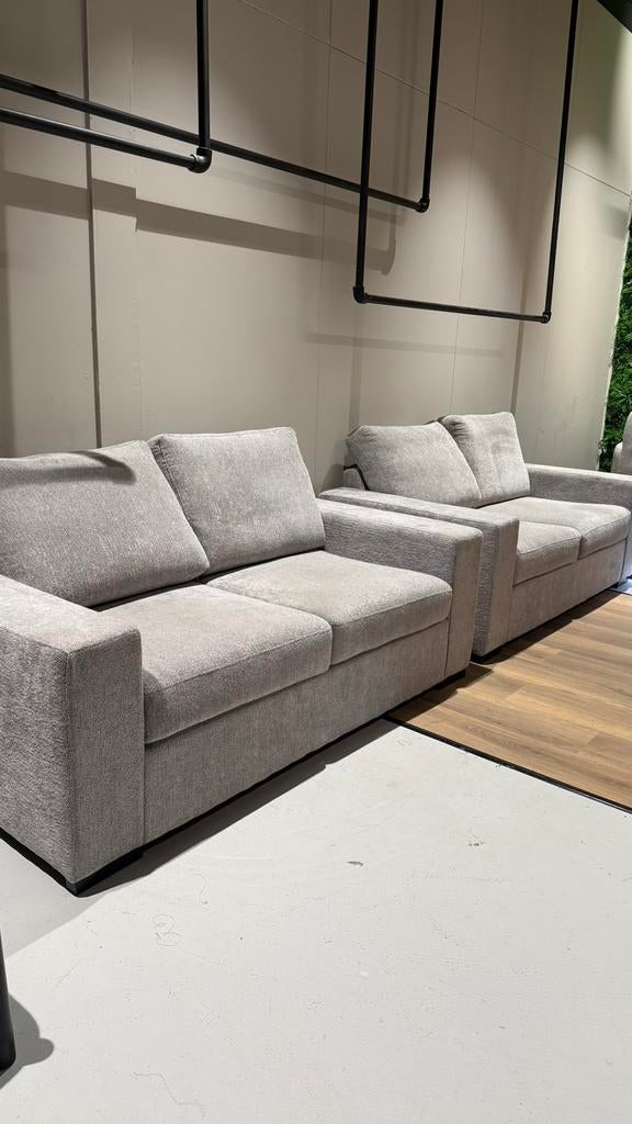 Showmodel Bank Odette 2 x 2 zits, Ophalen, Zo goed als nieuw, 75 tot 100 cm