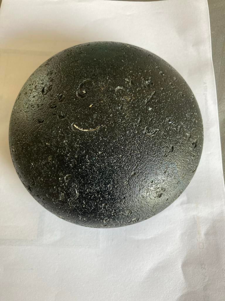 Antieke strijksteen / strijkglas, Antiek en Kunst, Ophalen of Verzenden