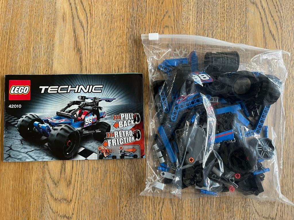 Lego Technic 42010 Offroad racer, Ophalen of Verzenden, Zo goed als nieuw, Complete set, Lego