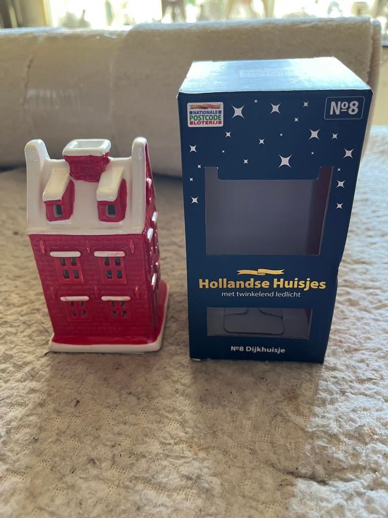 Te koop hollandse huisje, Diversen, Kerst, Ophalen of Verzenden, Zo goed als nieuw