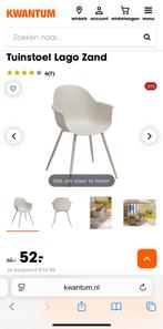 Tuinstoelen Kwantum | 5 stuks, Tuin en Terras, Tuinstoelen, Ophalen, Gebruikt, Kunststof