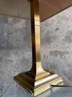 Messing tafellamp , hotel chic jaren 80, Ophalen of Verzenden, Huis en Inrichting