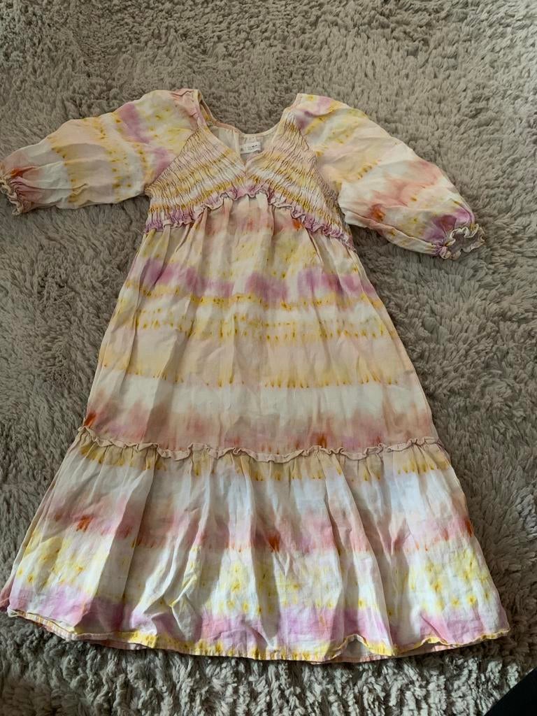 Zara jurk maat 164 (valt als 152) tie-dye, Ophalen of Verzenden, Knielengte, Roze, Maat 34 (XS) of kleiner