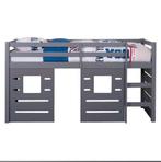 Halfhoogslaper Ties met hutwanden
en incl. Matras., Ophalen, 85 tot 100 cm, Gebruikt, 180 cm of meer