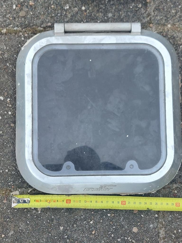 Boot kruiser 30x30 vluchtluik patrijs poort gebo, Watersport en Boten, Ophalen of Verzenden, Zeilboot of Motorboot