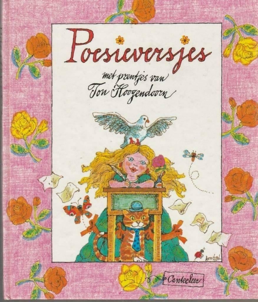 Poesieversjes met prentjes van Ton Hoogendoorn, Ophalen of Verzenden, Zo goed als nieuw, Verzameld door Liesbeth Kuitenbrouwer