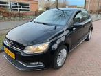 Volkswagen Polo 1.2 TSI Comfortline 90PK 5 Deurs Zwart, Stof, 40 €/maand, 4 cilinders, Zwart