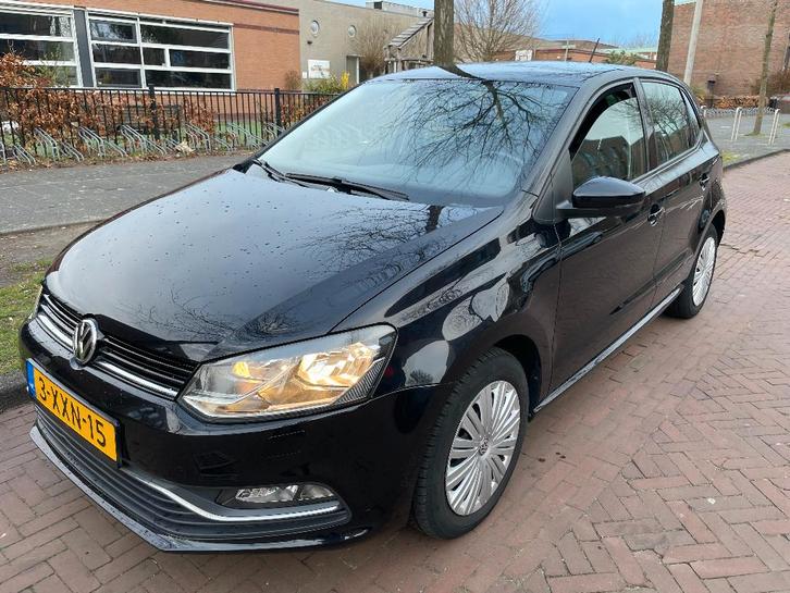 Volkswagen Polo 1.2 TSI Comfortline 90PK 5 Deurs Zwart, Auto's, Volkswagen, Particulier, Polo, Airbags, Airconditioning, Boordcomputer