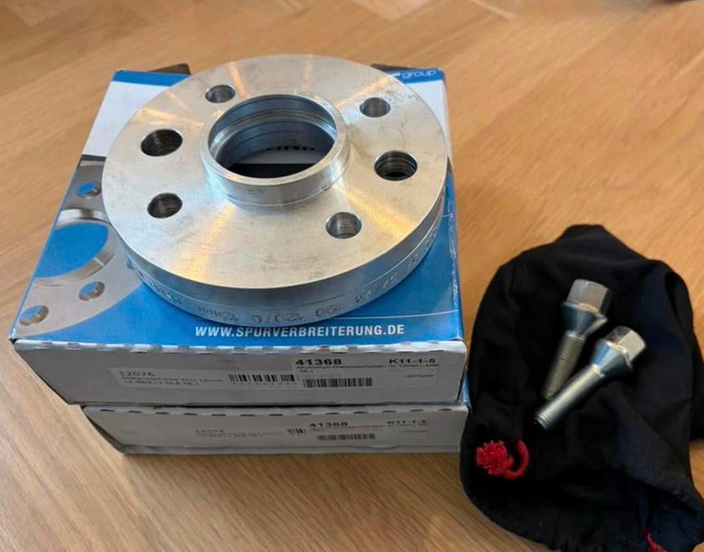 Spacers 12mm incl bouten 4x98 Abarth, Ophalen of Verzenden