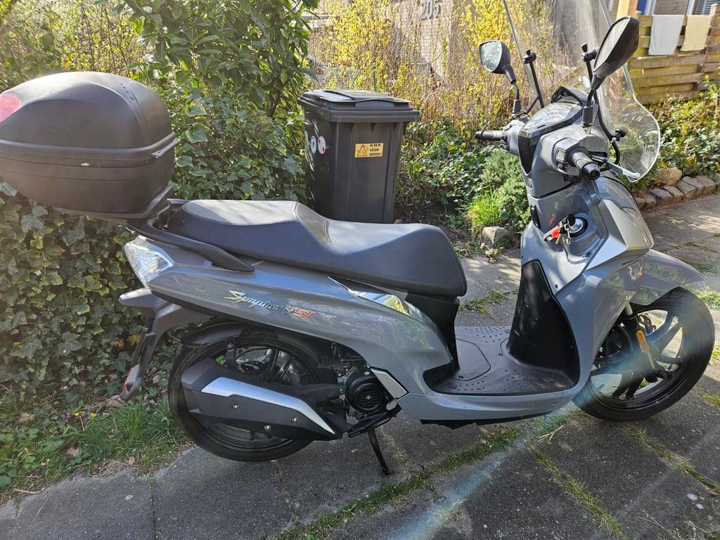 Mooie goede  Sym Symphony  bromscooter, Ophalen, Zo goed als nieuw, Benzine, Overige merken