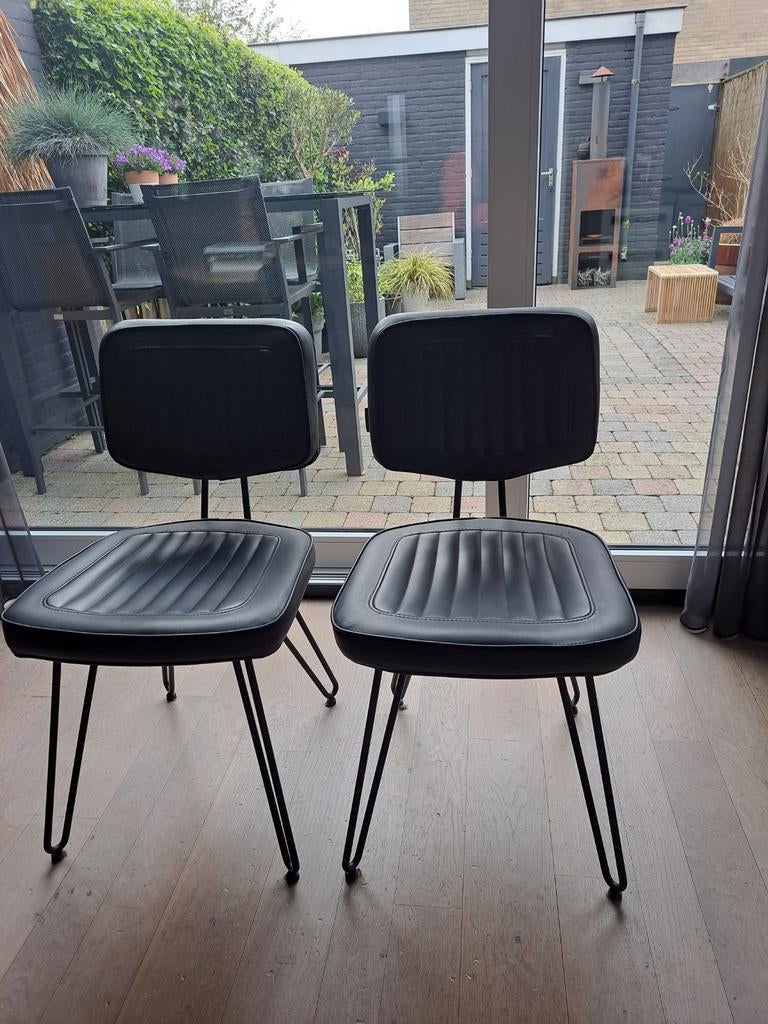 Industriële eetkamerstoelen, Ophalen, Gebruikt, Vijf, Zes of meer stoelen