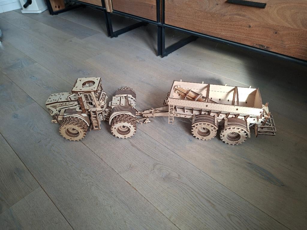 tractor+aanhanger, Overige merken, 1:32 tot 1:50, Overige typen, Ophalen of Verzenden