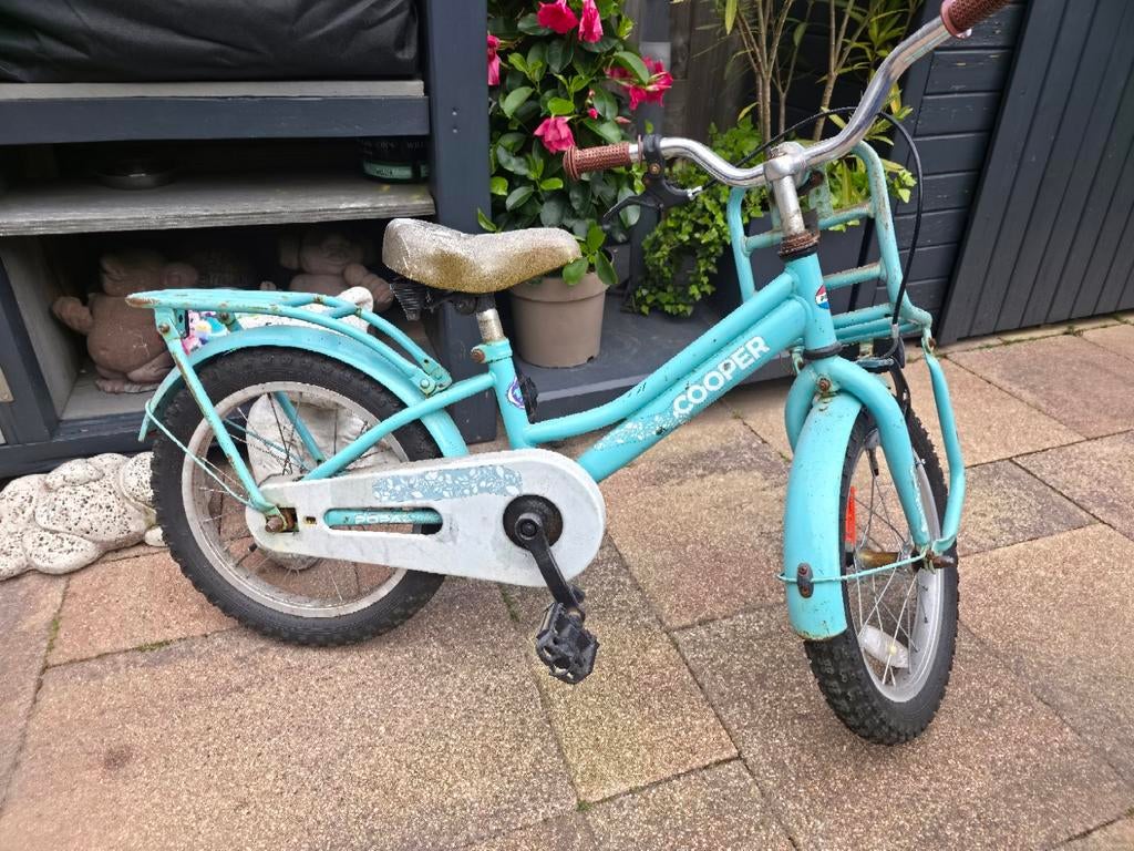 Popal kinderfiets - Goed gebruikt, klein prijsje!, Ophalen, Gebruikt, 16 tot 20 inch, Popal