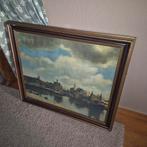 Stadsgezicht van Delft van Johannes Vermeer Replica, Ophalen