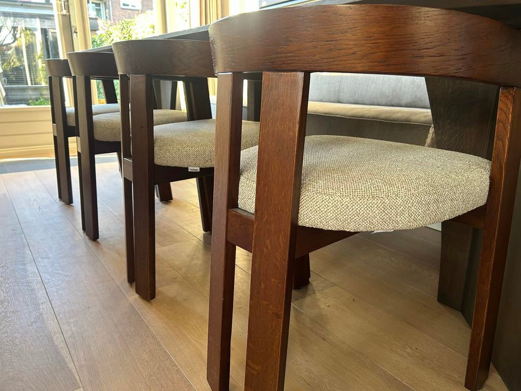 8 stijlvolle eetkamerstoelen Sklum - zo goed als nieuw, Huis en Inrichting, Ophalen, Overige kleuren, Zo goed als nieuw, Vijf, Zes of meer stoelen