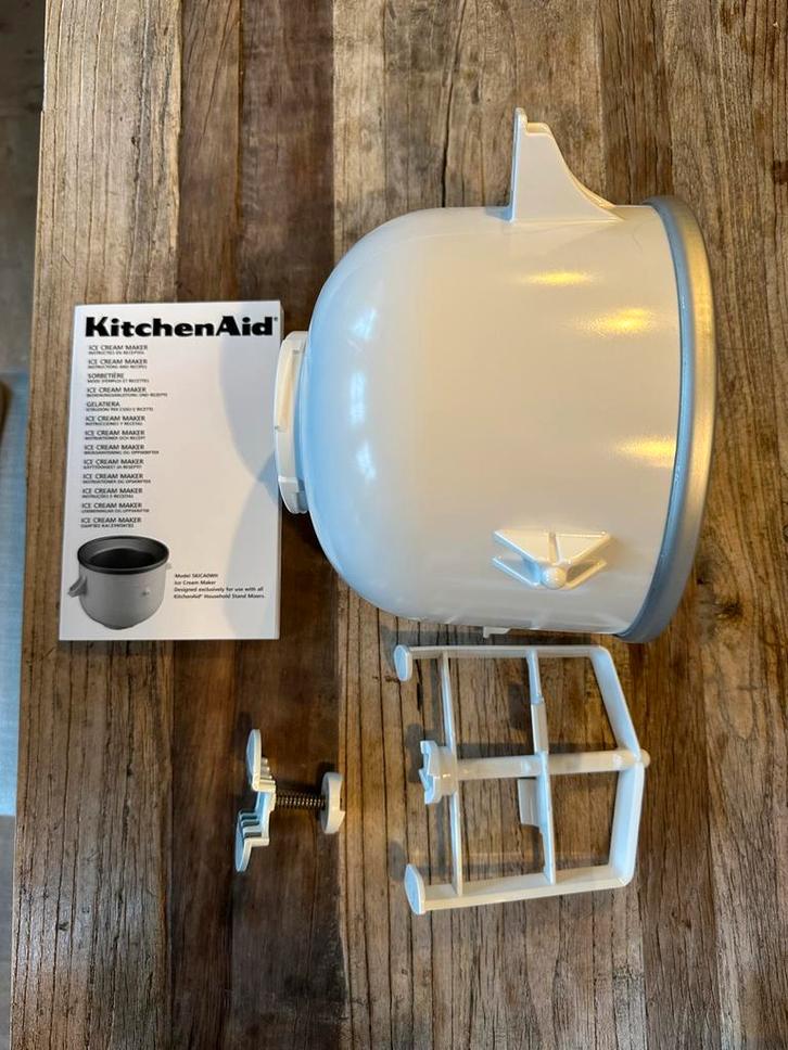 KitchenAid IJsmaker, Witgoed en Apparatuur, Keukenmixers, Nieuw, 4 liter of meer, 3 snelheden of meer, Ophalen of Verzenden