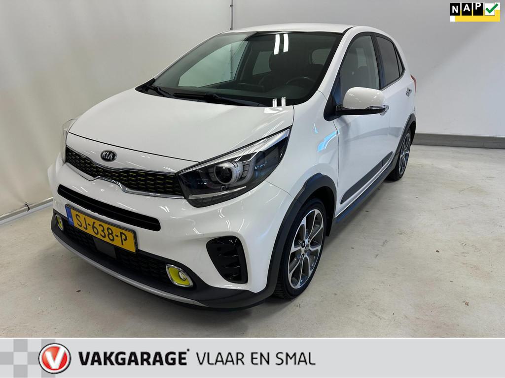 Kia Picanto 1.2 CVVT X-Line Stoere uitvoering compleet met l, 839 kg, 4 cilinders, Wit, Bedrijf