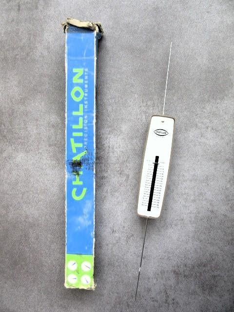 Chatillon krachtmeetinstrument - Duw en trekkracht meter, Doe-het-zelf en Verbouw, Meetapparatuur, Ophalen of Verzenden