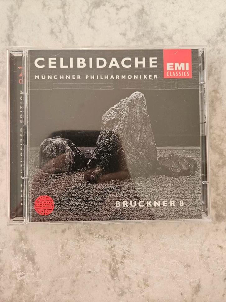 Bruckner: Symfonie nr. 8 - Sergiu Celibidache & Münchner Phi, Cd's en Dvd's, Cd's | Klassiek, Zo goed als nieuw, Orkest of Ballet