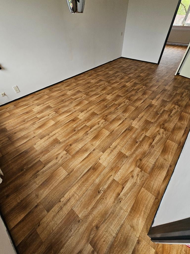 Grootste voorraad partij vinyl vloer van Rotterdam!, Ophalen, 75 m² of meer, Beige, Nieuw