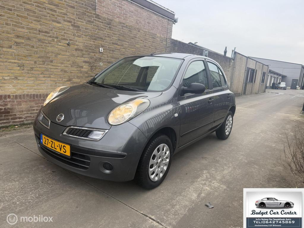 Nissan Micra 1.2 Acenta AIRCO NEDERLANDSE AUTO ., Auto's, Voorwielaandrijving, 31 €/maand, 4 cilinders, Origineel Nederlands