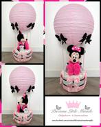 Luiertaart luchtballon Minnie Mouse, Ophalen of Verzenden, Nieuw, Kraamcadeau