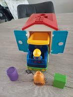 Playmobil 123 / werkman met sorteergarage, Kinderen en Baby's, Ophalen of Verzenden, Zo goed als nieuw