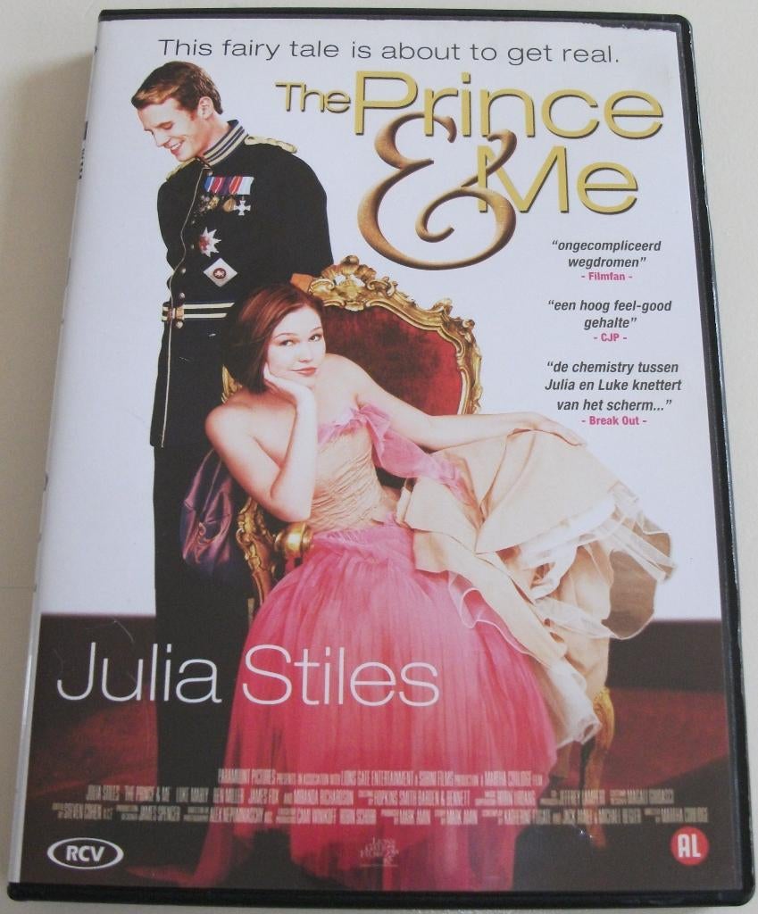 Dvd *** PRINCE & ME ***, Cd's en Dvd's, Dvd's | Kinderen en Jeugd, Zo goed als nieuw, Film, Komedie, Alle leeftijden, Ophalen of Verzenden