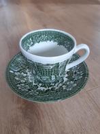 Thee kopje en schotel, Ophalen