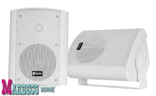 Luidspreker set, Speaker set, passief 5 inch wit, Audio, Tv en Foto, Luidsprekers, Overige merken, Vonyx, Nieuw, 60 tot 120 watt