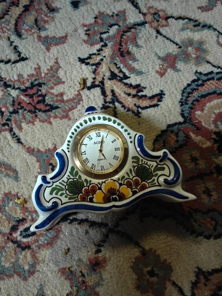 Delfts handwerk holland klein klokje, Ophalen