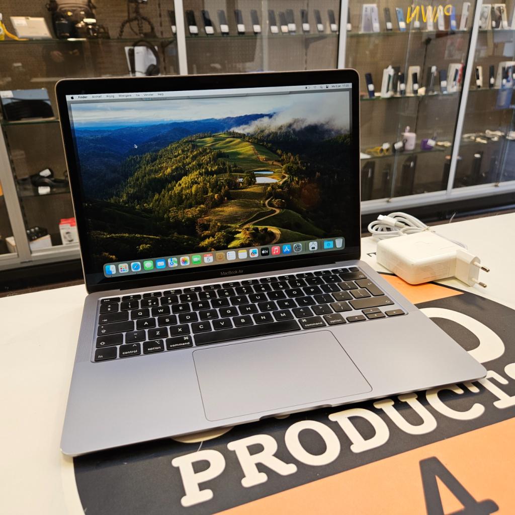 Macbook Air 2020 13 - Core i3 - 8GB - 512GB - Cycli 462, Computers en Software, Apple Macbooks, Zo goed als nieuw