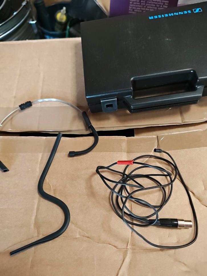 Sennheiser MKE 2 Lavalier Microfoon met toebehoren, Muziek en Instrumenten, Microfoons, Gebruikt, Overige typen, Ophalen of Verzenden