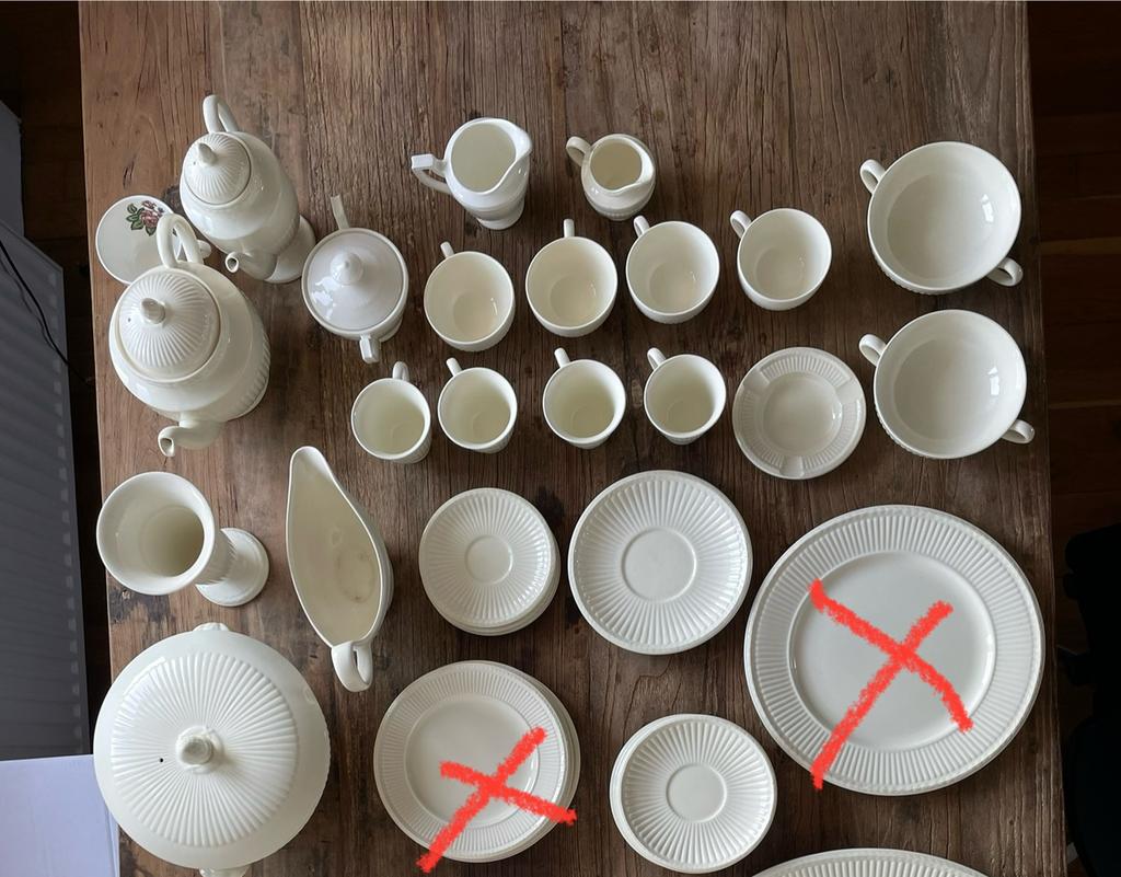 Wedgwood Edme Servies, Huis en Inrichting, Keuken | Servies, Gebruikt, Ophalen of Verzenden, Wedgwood, Aardewerk