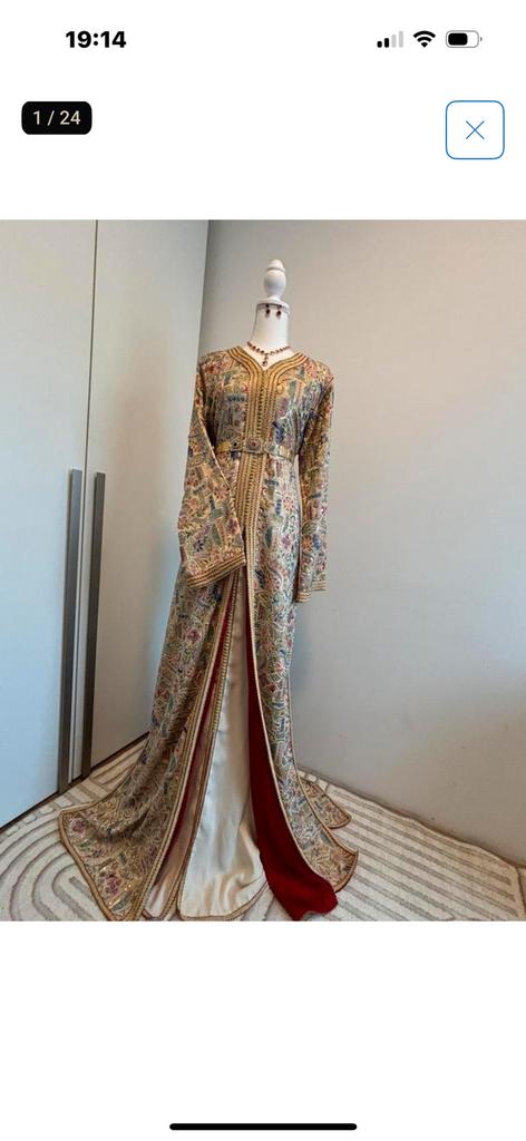 Takchita te KOOP, Kleding | Dames, Gelegenheidskleding, Ophalen, Zo goed als nieuw, Maat 46/48 (XL) of groter, Overige typen