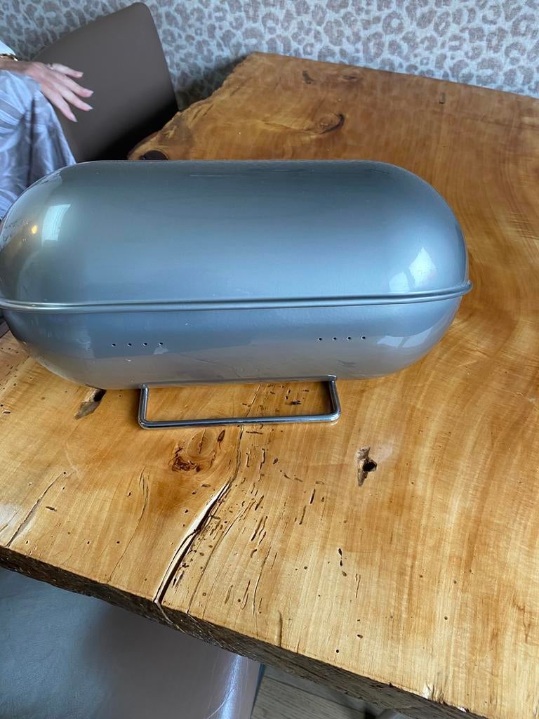 Wesco Broodtrommel, Huis en Inrichting, Keuken | Keukenbenodigdheden, Zilver, Ophalen of Verzenden, Zo goed als nieuw, Metaal