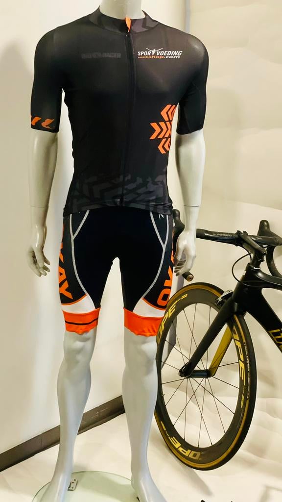 Wielrenkleding wielrenbroek wielrenshirt Zaes maat L Okay, Ophalen of Verzenden, Zo goed als nieuw
