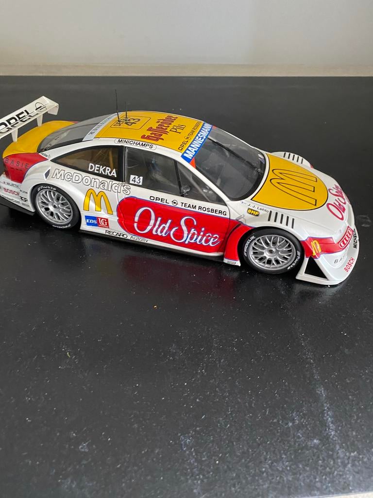 1:18 DTM Calibra van J.J.Lehto  ITC 1996, Hobby en Vrije tijd, Modelauto's | 1:18, Gebruikt, Auto, MiniChamps, Ophalen of Verzenden