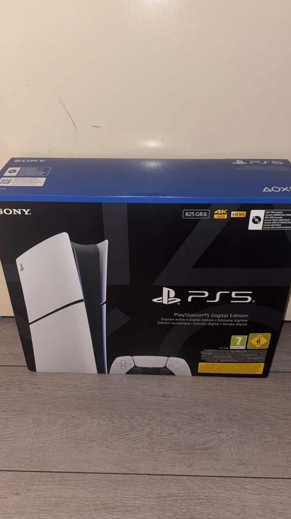 Playstation 5 825GB Digitale Editie - Nieuw in doos, Spelcomputers en Games, Spelcomputers | Sony PlayStation 5, Ophalen of Verzenden