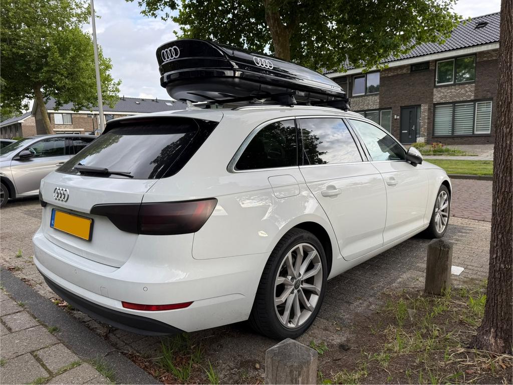 Dakkoffer met dakrails audi, Auto diversen, Dakkoffers, Ophalen, Zo goed als nieuw