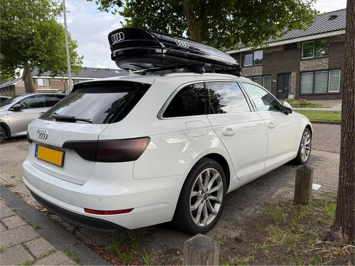 Dakkoffer met dakrails audi, Auto diversen, Dakkoffers, Zo goed als nieuw, Ophalen