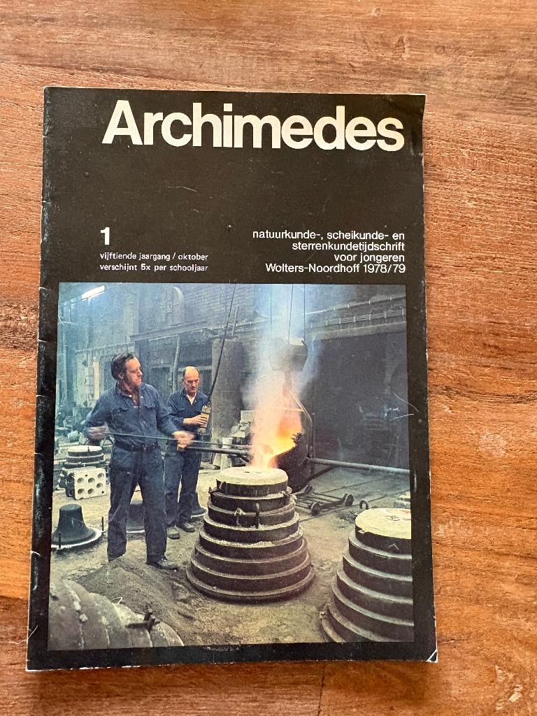 Archimedes tijdschrift 1978/79, Verzamelen, Tijdschriften, Kranten en Knipsels, Ophalen of Verzenden, 1960 tot 1980, Tijdschrift