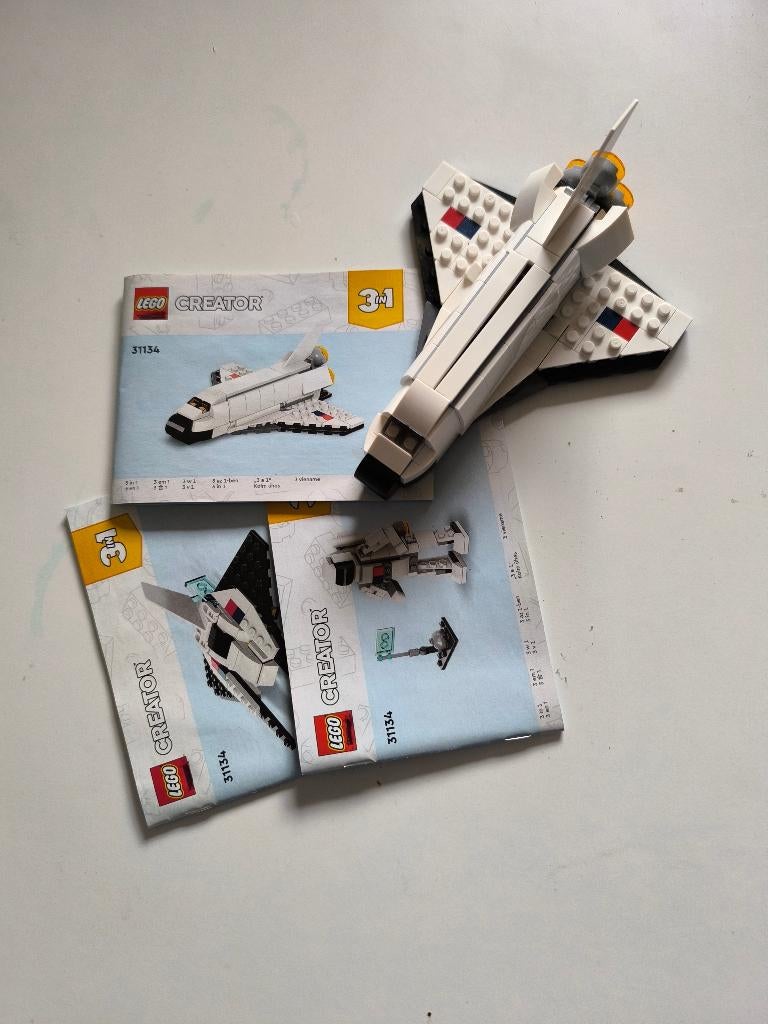 Lego 31134 creator ruimteschip, Lego, Ophalen of Verzenden, Compleet, Zo goed als nieuw